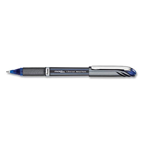 Bolígrafo Pentel Energel NV punta gruesa 1mm tinta azul miniatura 2