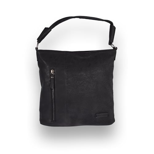 Sac à bandoulière Tizni en noir élégant, le sac moderne par excellence