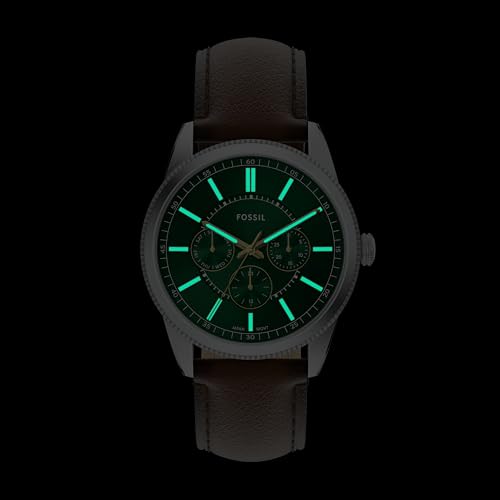 Image of Fossil Men's Watch, Pearson Multifunction Stainless Steel Watch for Men