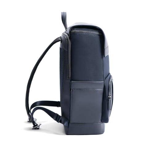 Maverick & Co. Maximus Men’s Laptop Backpack – Work, Travel, Tech, Business, Nylon, Stylish College Daypack (Navy)2