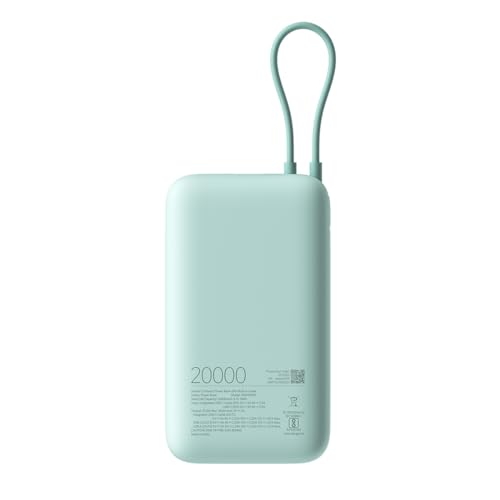 Image of Xiaomi 20000mAh 22.5W Fast Charging PD | Power Delivery | QC 3.0 | Type C Input & Output | Triple Output Ports | Luxe Green | Supports Android,Apple, Tablets, Earbuds, Watches etc (MI)