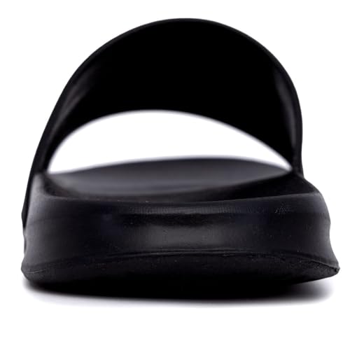 Image of Nautica Men's Open Toe Slide Sandals - Comfortable Indoor & Outdoor Shower Slippers