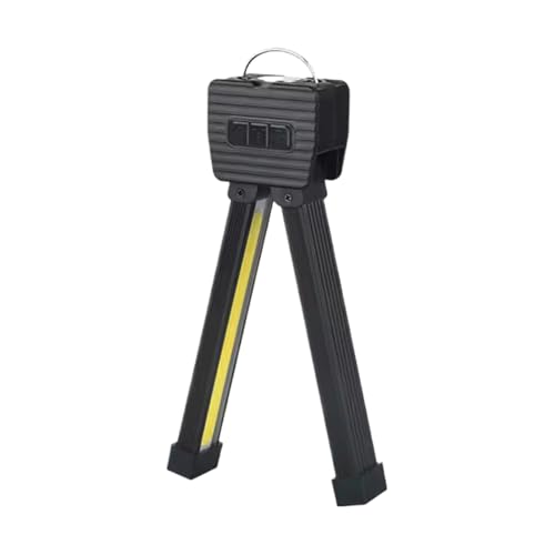 Générique Portable Posing Lamp, 7.01×2.05in, Foldable Gym Lamp 7th Gear Dimming Waterproof Flashlight with Hooks, Material Aluminum Alloy, for Fitness Lighting, Outdoor Use, Travel