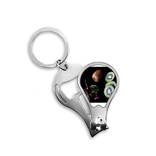 Photo clipper cutter kiwifruit cerise coupe-ongles de pieds en acier durable