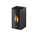 Produktbild Pelletofen Indigo, Anthrazit, 7 kW, belüftet, Free Point - Cadel 70190054