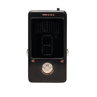 Buffer and Tuner .the Buffer saves the trouble of long audio cables or tone loss due to multiple pedals are connected in series.while the Buffer circuit retains the origina tone when multiple pedals are in use. Fits for 7-string guitars and 5-string ...