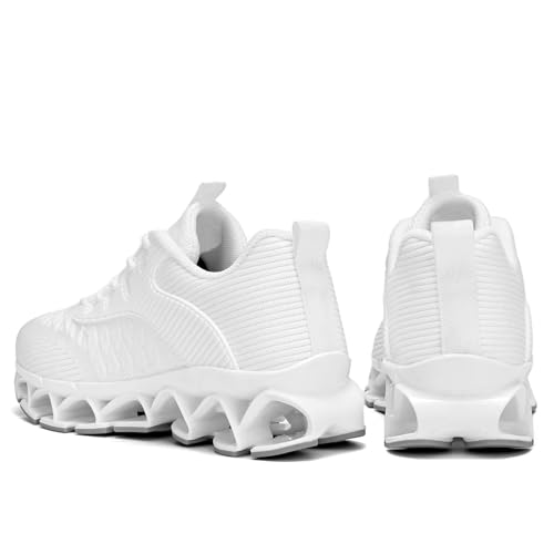 Image of Wrezatro Women's Slip on Walking Running Shoes Blade Tennis Casual Fashion Sneakers Comfort Non Slip Work Sport Athletic Trainer