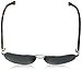Jack Spade Men's Morton Aviator Sunglasses, Ruthenium, 60 mm