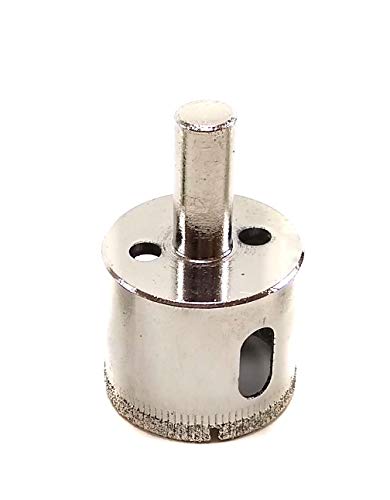 Drilax 1 1 2 Inch Diamond Hole Saw Drill Bit Ceramic Porcelain Tile Glass Marble Granite Countertop Tip Coated Core Bits Holesaw Kitchen Bathroom Shower Faucet Installation 1-1 2 in 1.5