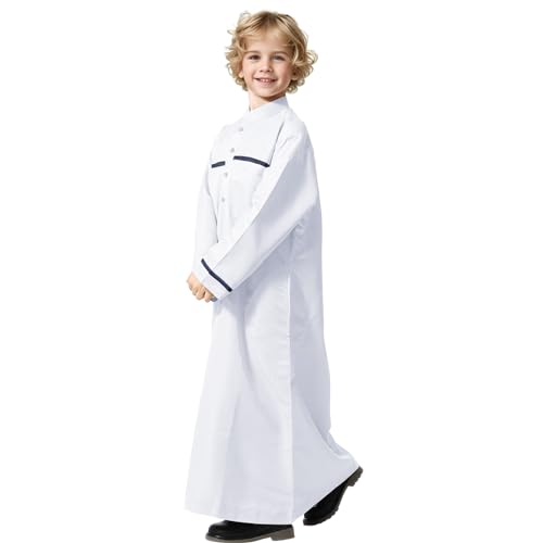 Thobe Arabe garçons ample et doux vêtement traditionnel - 4