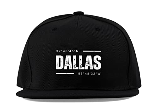 Casquette de baseball Dallas Noir, l'accessoire en coton idéal pour vos sorties urbaines d'été