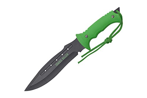 Wartech H-4732 Biohazard 13' Overall Zombie Black Blade with Neon Green Handle