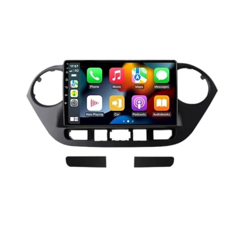 Autoradio para Hyundai I10 2013-2018 LHD con Android 15, CarPlay, 2GB+32GB y cámara DVR