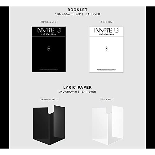 PENTAGON IN:VITE U 12th Mini Album Version Nouvelle authentique - 3