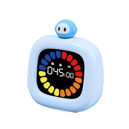 Minuterie visuelle Bluetooth 120 min rechargeable avec réveil et horloge