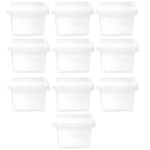 Hohopeti ����঒��ޗp���a�{�b�N�X10�Z�b�g ঒��ގ���P�[�X �e�����E�������n �ώ@�\�ȓ������甠 ������ �J�G���K�p