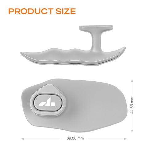 Image of IMPETUS Silicone Hand Gym Grips Workout for Men & Women | Fingerless Anti-Slip for Pull-Ups, Weightlifting, Deadlifts, Crossfit & Home Gym Training (Grey)