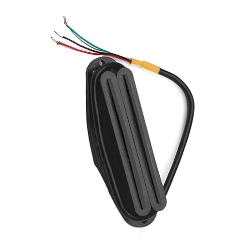 エレキギターのピックアップーの交換部品 ブラックデュアルホットレール美しいエレキギターハムバッカーピックアップギター交換部品