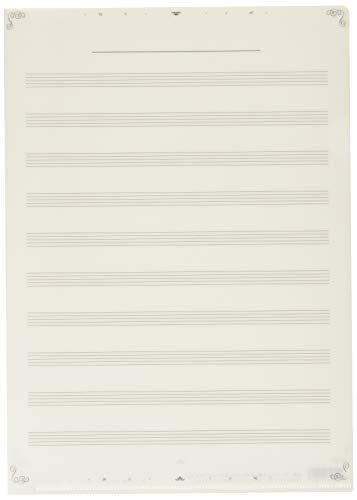 オリジナルクリアファイル 書いて消せる 五線ファイル PRSP-7