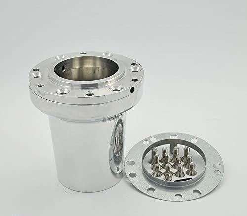 Flashpower Steering Wheel Hub Adapter Boss Kit 9 Bolt Black Compatible with Jaguar XJ12 XJ6 XJS 1975-86