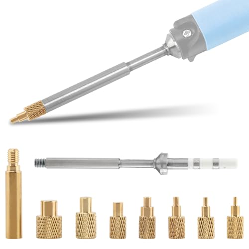 Kit de ferramentas de inserção de ferro de solda TS100 TS101 Pine64 936 M2 M3 M4 M5 M6 M8 Hot Mel-t