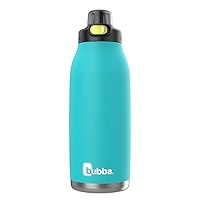 Bubba Radiant Stainless-Steel Pop-Up Straw, 40oz Water Bottle