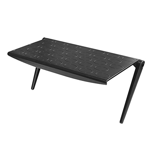 Estante superior de pantalla, estante de almacenamiento ajustable para TV, organizador multifuncional para monitor de pantalla plana, soporte de teléfono celular