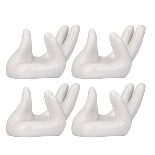 TOPPERFUN �Z���~�b�N�I�J���i�x�[�X �n���h�`�� �����`�X�^���h �|�[�^�u���y��X�^���h ���S�Ҍ����I�J���i�p 4�Z�b�g