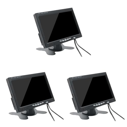Ecran de voiture portable 7 pouces moniteur de recul et video passager pour eviter les angles morts