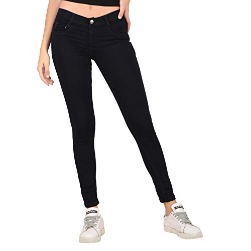 MANTOCK Women’s Denim Slim Fit Mid Rise Stretchable Jeans MANTOCK Women’s Denim Slim Fit Mid Rise Stretchable Jeans