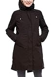 damen trenchcoat kurzmantel gude schwarz Regular fit Q/S designed by - s.Oliver Damen 510.12.009.16.151.2039738 Daunenmantel, Black, M
