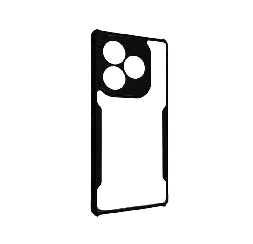 OneLike Shockproof Premium Hard PC + TPU Bumper Protective Camera Protection Ultra Slim Case Cover for Xiaomi Redmi 13 4G – (Black) OneLike Shockproof Premium Hard PC + TPU Bumper Protective Camera Protection Ultra Slim Case Cover for Xiaomi Redmi 13 4G – (Black)