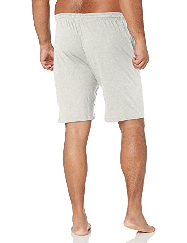 Image of Amazon Essentials Men's 9 inch Knit Pajama Shorts with Elastic Waist and Drawstring, Loungewear (Available in Big & Tall)
