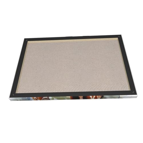 Impression HD sur toile aquarelle de cerf et girafe grand format - 6