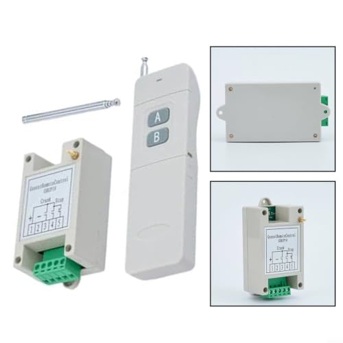 Receptor de 2 vías Genset Control inalámbrico de doble voltaje para arranque de generador 4
