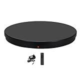 Yctze Motorisierter Drehbarer Präsentationsständer, 24 Zoll, 220 Pfund Kapazität, 360 Grad Drehbare Plattform, Fotografie-Drehteller mit Fernbedienung, Ideal für Produktpräsentation und Modellfotos