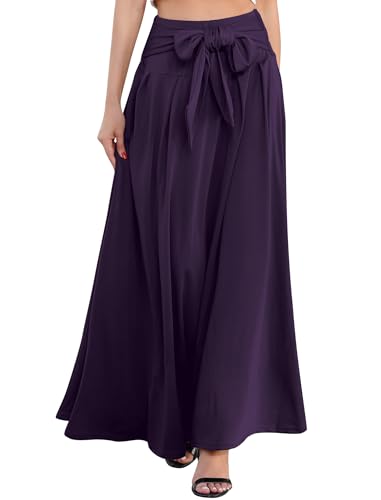 Jupe plissée pour femme à taille haute élégante et fluide pour l'été