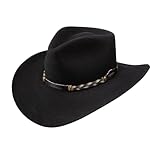 Black Drifter Felt Hat by Stetson