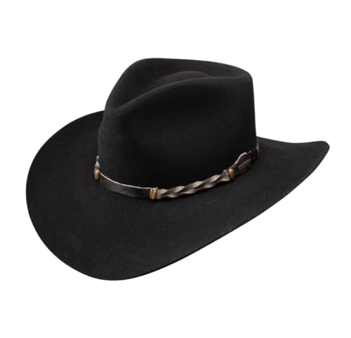 Black Drifter Felt Hat by Stetson