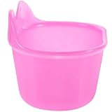 Vasca da Bagno per Uccelli in Plastica, Vaschetta Multiuso per Gabbia