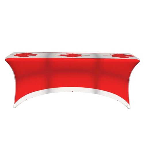 Nappe de table extensible élasthanne Canada pour banquet et buffet 1,8 m - 3