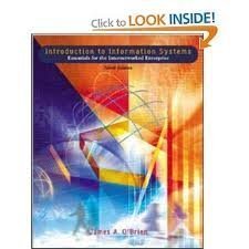 Introduction to Information Systems: An Interne... 0256251967 Book Cover