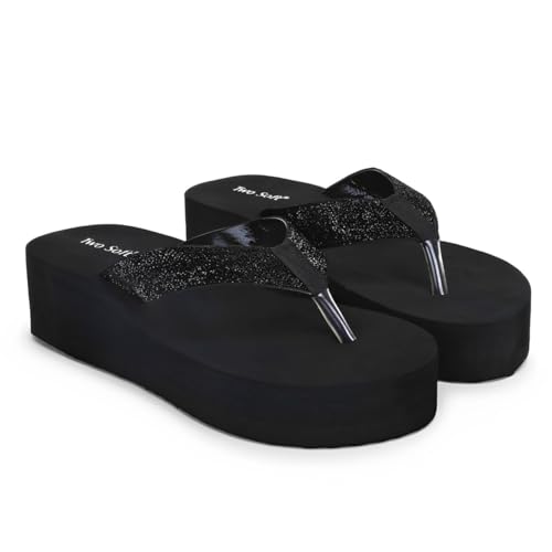 Image of BestWomen Slipper Stylish Comfortable Lightweight Soft Flaxsible Casual Flip Flop /Girls fancy chappal BZ1-P2 009