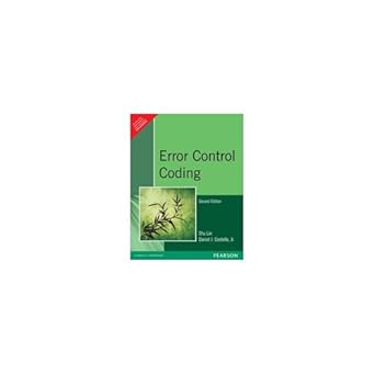 Amazon.in: Buy Error Control Coding Book Online at Low Prices in India ...