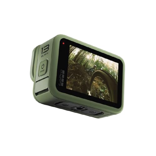 GoPro HERO13 Black in Forest Green  - Waterproof Action Camera with 5.3K60 Video, 27MP Photo + Compatability with HB-Ser - Additional View
