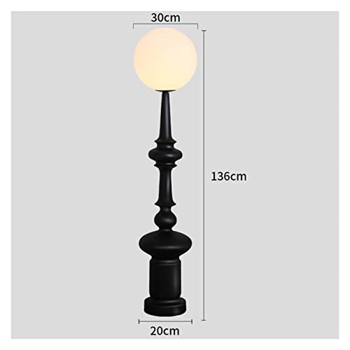 Lámpara de pie vintage ideal para iluminar rincones oscuros junto al sofá 3