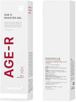 Medicube Age-R Booster Gel Serum for Skin Care Devices - Moisturizing and Nourishing Facial Serum with Plant Stem Cell Extract, Hyaluronic Acid, Collagen - Hypoallergenic Korean Skin Care