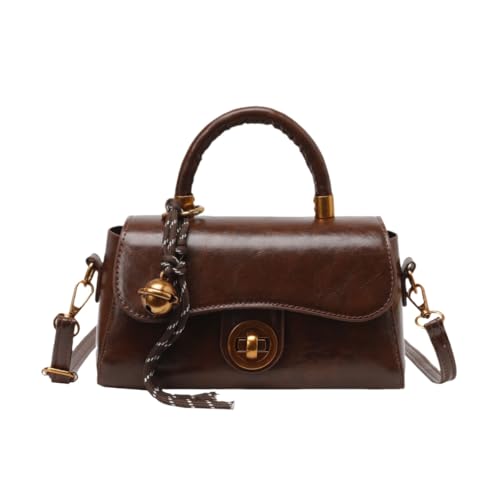 Shoulder Bags for Women PU Leather Single Shoulder Handbag Retro Clutch Purse Small Crossbody Bags Hobo Purses