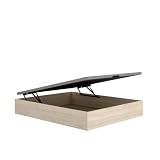 DEKIT Grupo RIMOBEL - Nest Canapé Recto para Cama de 150x200cm - Roble Natural