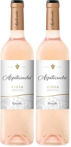 Azpilicueta Rosado D.O.Ca Rioja Vino-750 ml (Paquete de 2)